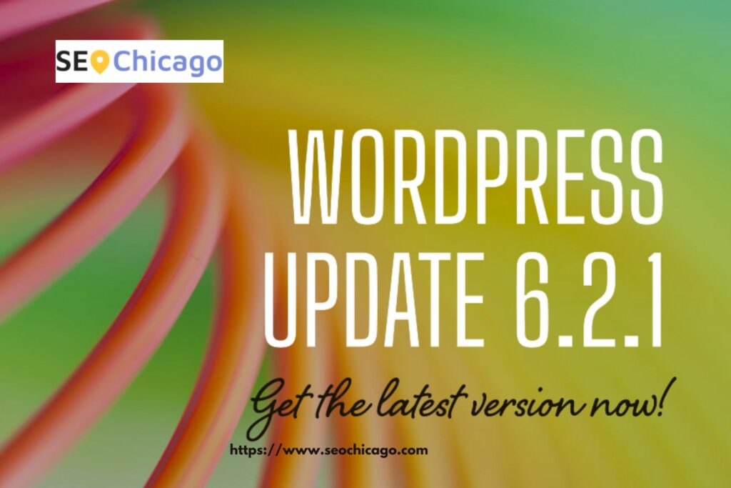 WordPress Update 6.2.1