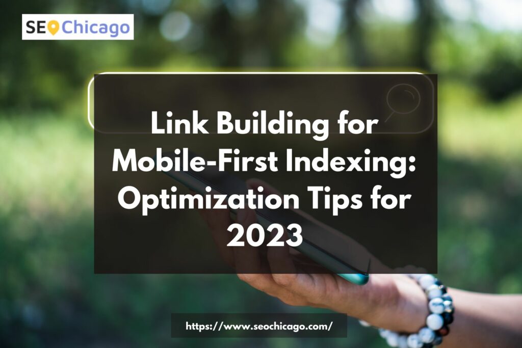 link building for mobile-first indexing