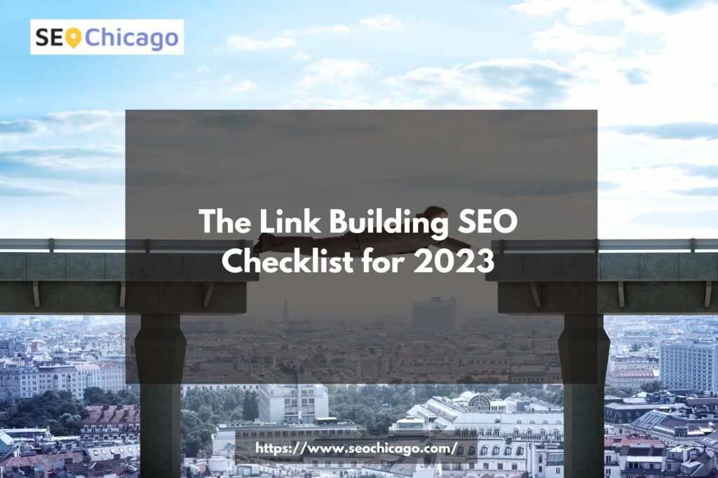 link building seo checklist 2023